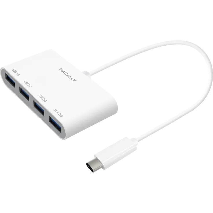Macally UCHUB4 USB-C-zu-USB-A-Hub mit 4 Anschlüssen