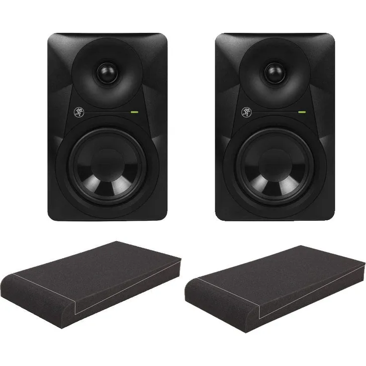 Mackie MR524 Aktive Studio Monitore Set mit 5 Zoll Absorberplatten