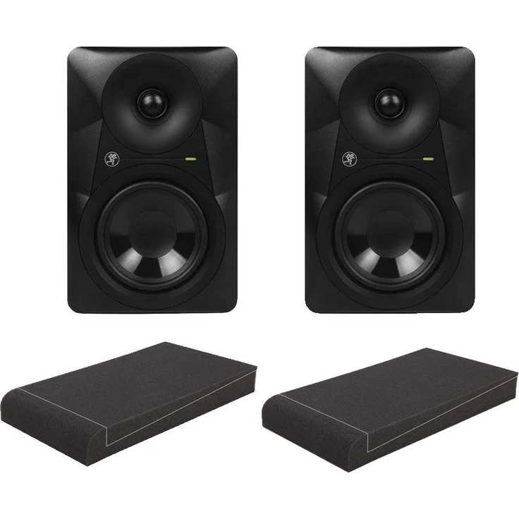 Mackie MR524 Aktive Studio Monitore Set mit 5 Zoll Absorberplatten