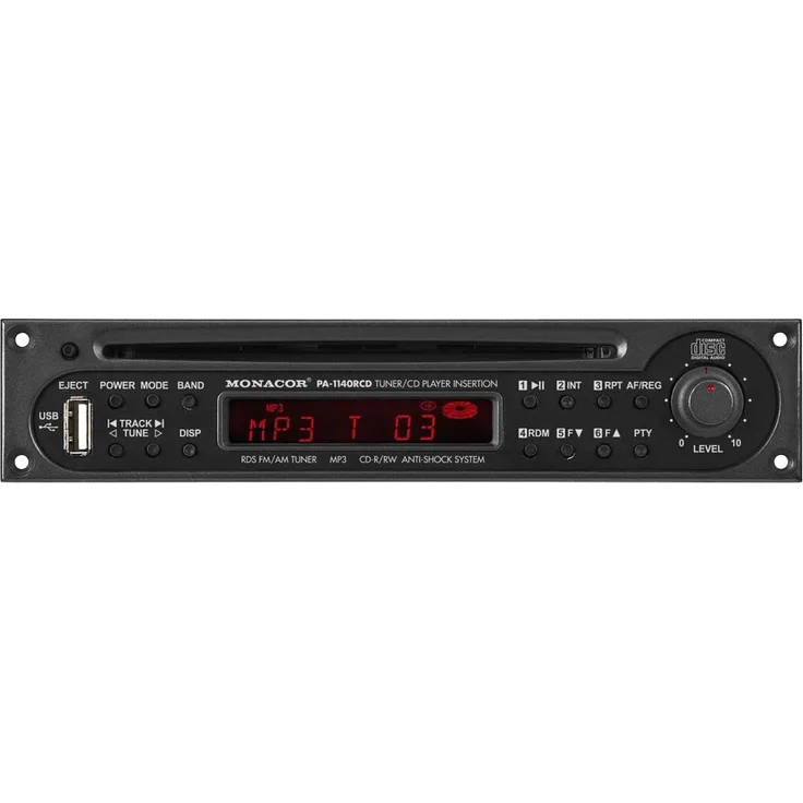 MONACOR Radio-CD-Modul PA-1140RCD