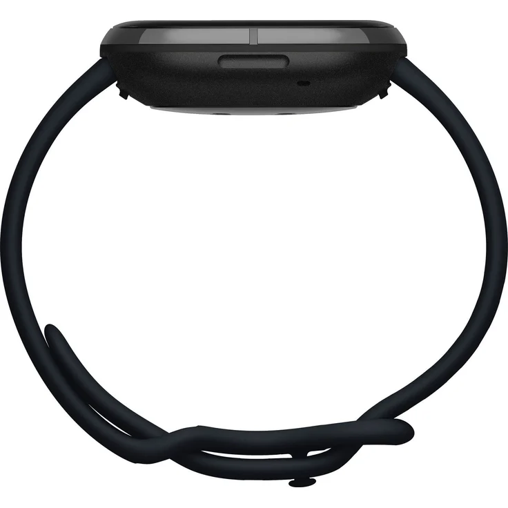 Fitbit Sense Smartwatch GPS, Unisex, S/L, Edelstahlgehäuse, Graphit/Carbon – Bild 4