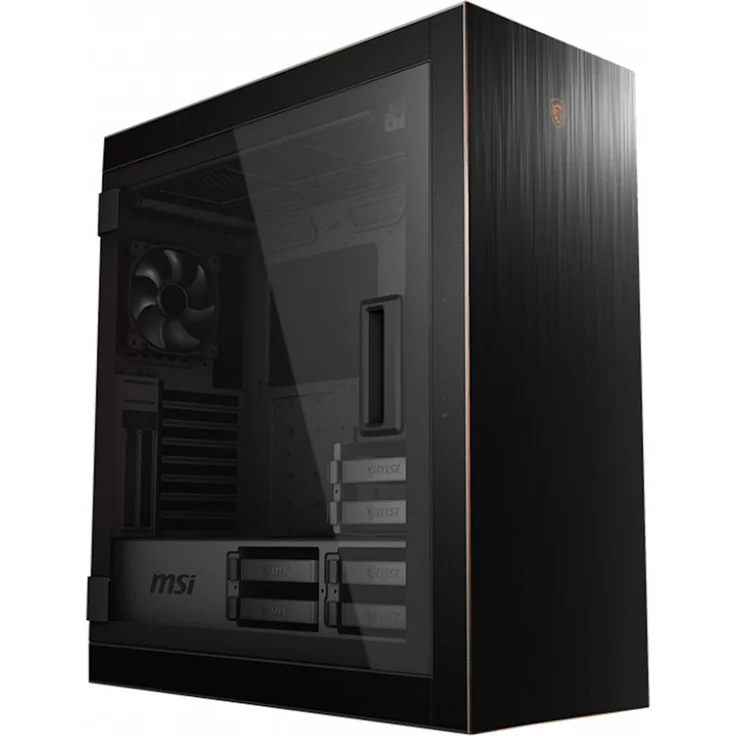 MSI MPG SEKIRA 500G Tower-Gehäuse, schwarz, Tempered Glass – Bild 5