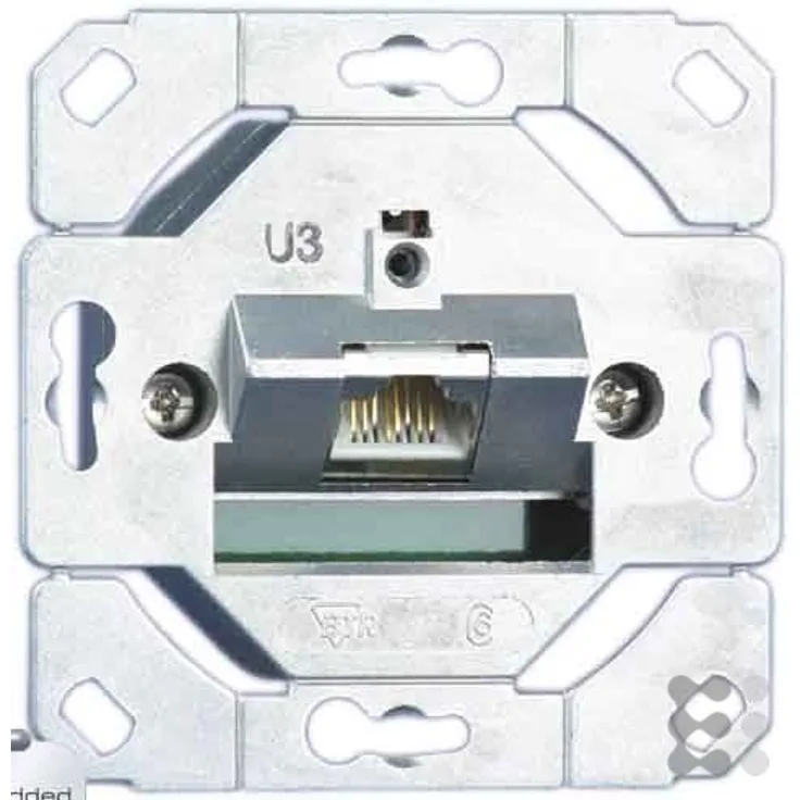 Metz Connect Anschlussdose C6A UP0 TN EDATC6A-1UP0 1xRJ45,UP0 Kommunikationsanschlussdose Kupfer 425