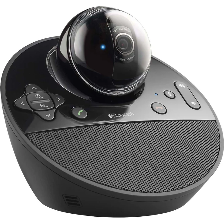 Logitech BCC950 All-in-One-Videokonferenzsystem - HD 1080p, 180°Blickfeld, Breitbandaudio, Motorisierte Kamera, Multidirektionaler Lautsprecher, Für 1-4 Personen, PC/Mac - Schwarz (960-000867) – Bild 2