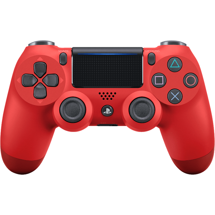 Sony DualShock 4 V2 Rot (9814153) (PS4) – Bild 1