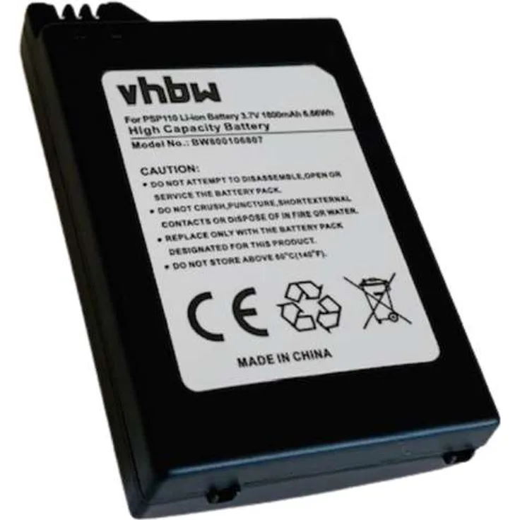 AKKUman Akku kompatibel Sony PSP-1000 3,7V 1800mAh