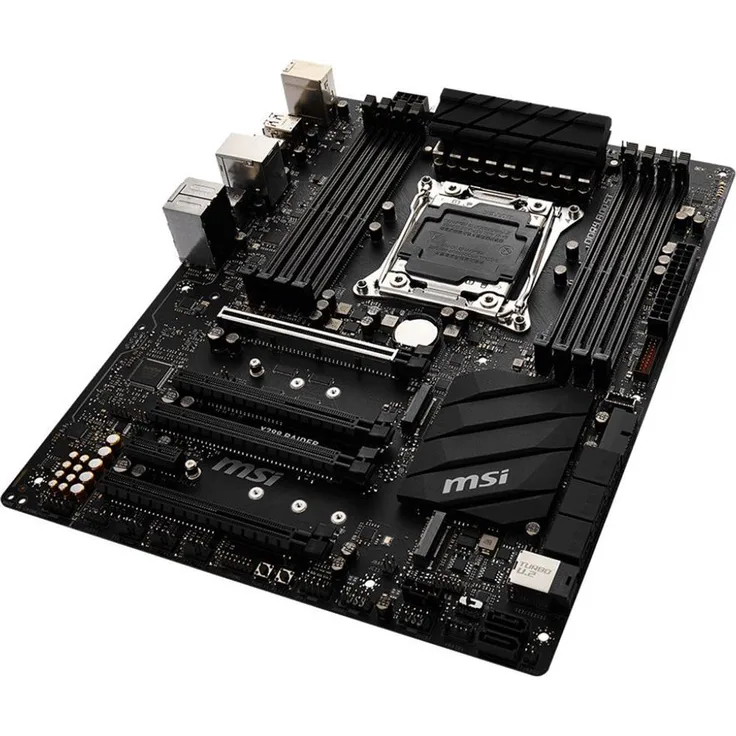 MSI X299 RAIDER, LGA 2066, DDR4-4266+(OC), 2x M.2 & 11x USB 3.1(3x Gen2 & 8x Gen1), 1x USB-C Mystic Light and Sync, Turbo Sockel, Dual Intel LAN, ATX Mainboard