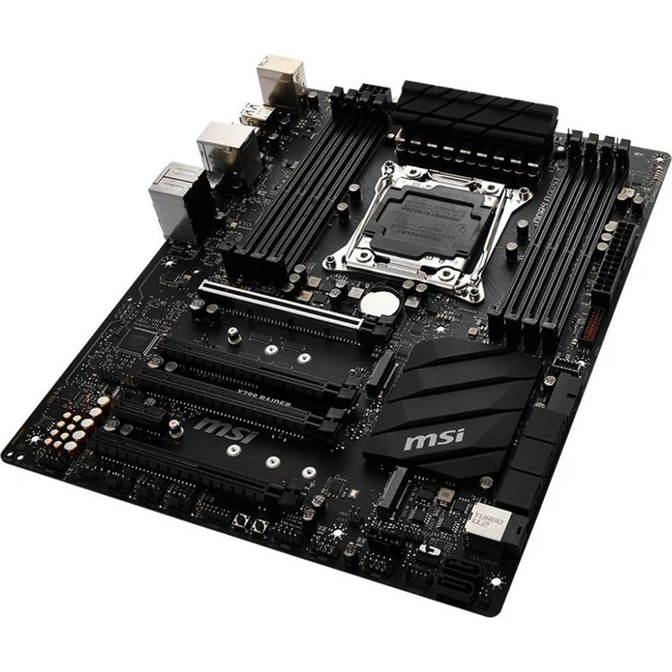 MSI X299 RAIDER, LGA 2066, DDR4-4266+(OC), 2x M.2 & 11x USB 3.1(3x Gen2 & 8x Gen1), 1x USB-C Mystic Light and Sync, Turbo Sockel, Dual Intel LAN, ATX Mainboard