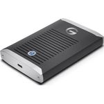 G-Technology G-Drive mobile PRO SSD 2 TB externe Festplatte (2.800 MB-s Übertragungsrate, robust und stoßsicher, Thunderbolt 3, kühlendes Aluminiumgehäuse) Schwarz