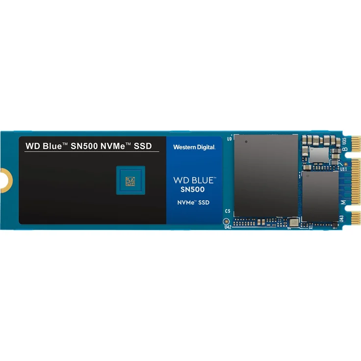 WD Blue SN550 NVMe SSD WDS500G2B0C - Solid-State-Disk - 500 GB - intern - M.2 2280 - PCI Express 3.0 x4 (NVMe) (WDS500G2B0C) – Bild 2