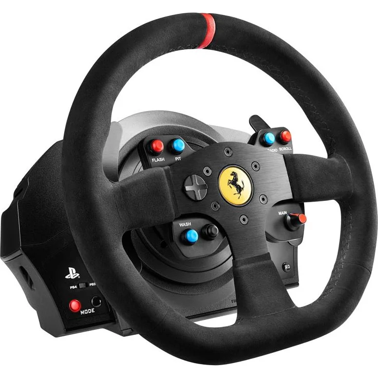 Thrustmaster T300 Ferrari Integral Racing Wheel Alcantara Edition Schwarz (4160652) (PC, PS3, PS4) – Bild 2