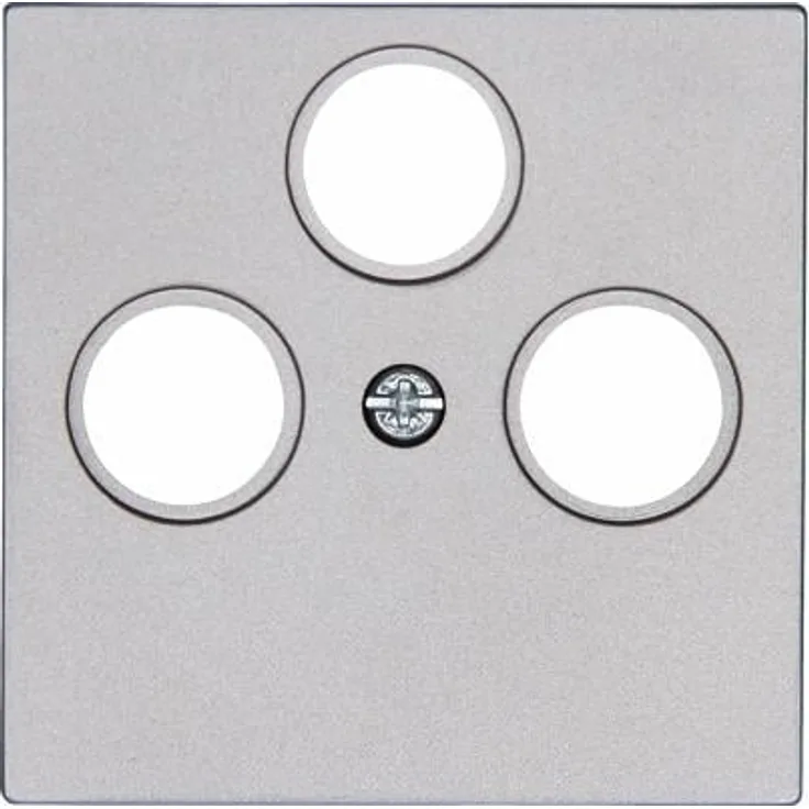 Kopp Antennen-Abdeckung TV-RF-SAT, HK07, Stahl (491047001)
