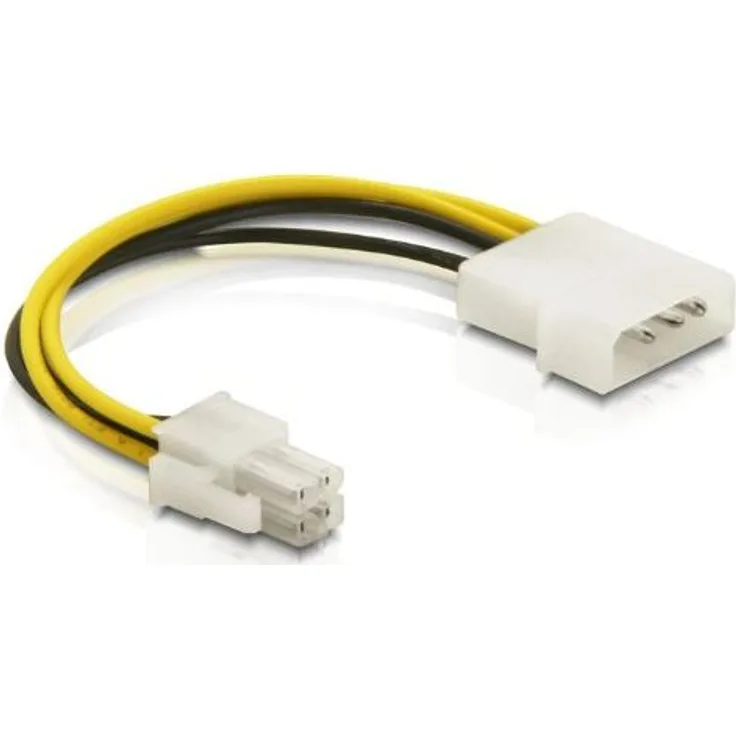 DeLOCK - Adapter für Power Connector - 4 PIN ATX12V (M) - 15 cm (82391)