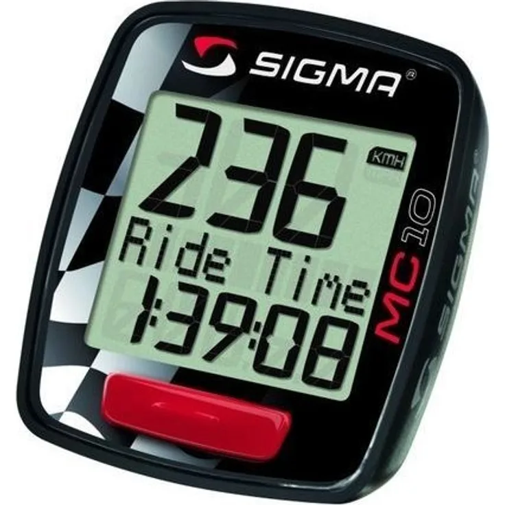 Sigma Sport Motorradcomputer MC 10 MOTO Motorrad Computer, Schwarz, 7 x 3 x 3 cm
