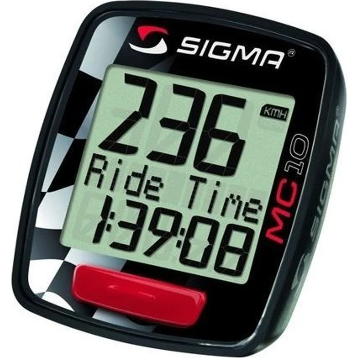 Sigma Sport Motorradcomputer MC 10 MOTO Motorrad Computer, Schwarz, 7 x 3 x 3 cm – Bild 1