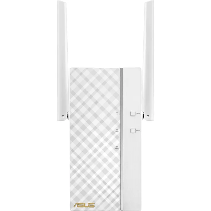 Asus RP-AC66 Dual-Band Repeater (Wi-Fi 5 AC1750, 1x Gigabit LAN, externe Antennen, ExpressWay, App Steuerung)