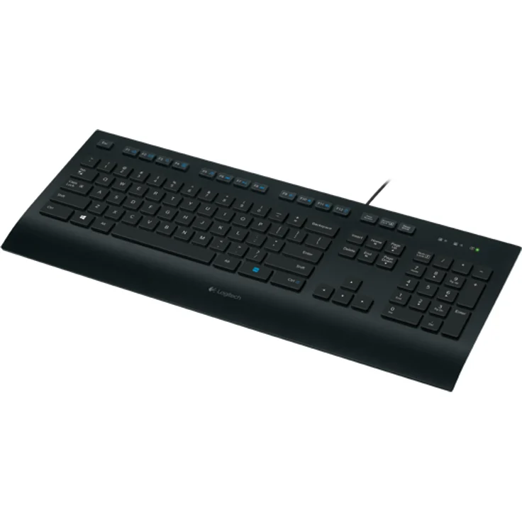 Logitech Corded K280e - Tastatur - USB - Schweiz QWERTZ (920-005218) – Bild 1