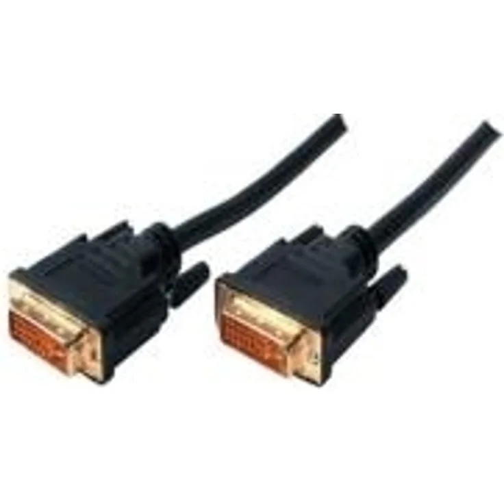 shiverpeaks DVI-D/DVI-D 10m - DVI-D - DVI-D - Männlich - Männlich - Gold - Schwarz (BS77448)