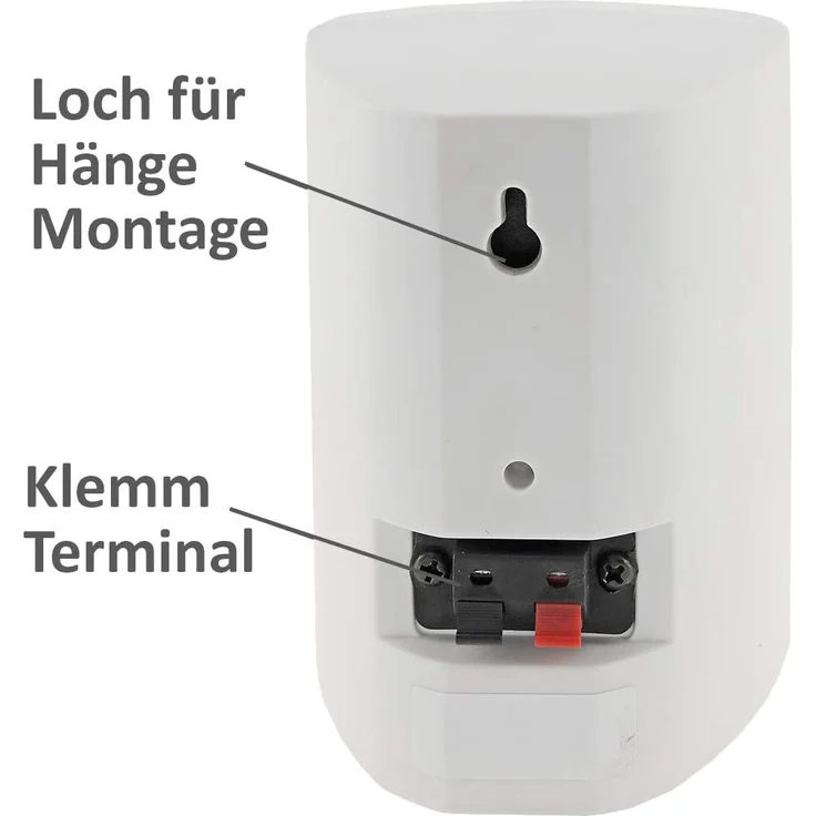 Satelliten Lautsprecher ''CTB-40W'' Paar 40W, 8Ohm, 130x95x115mm, weiß Stück – Bild 5