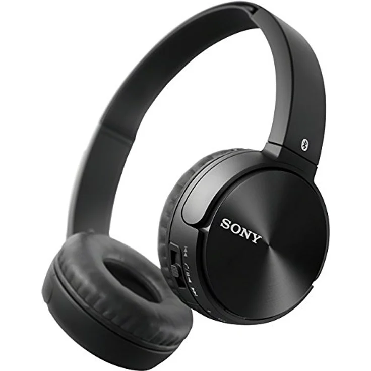 Sony MDR-ZX330BT On-Ear-Kopfhörer, mit Bluetooth, Mikrofon, schwarz – Bild 4