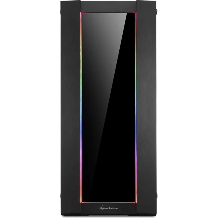 Sharkoon Elite Shark CA200G, PC-Gehäuse, ARGB, 8-Fach RGB-Steuerung, klassischer und vertikaler Grafikkarteneinbau – Bild 2