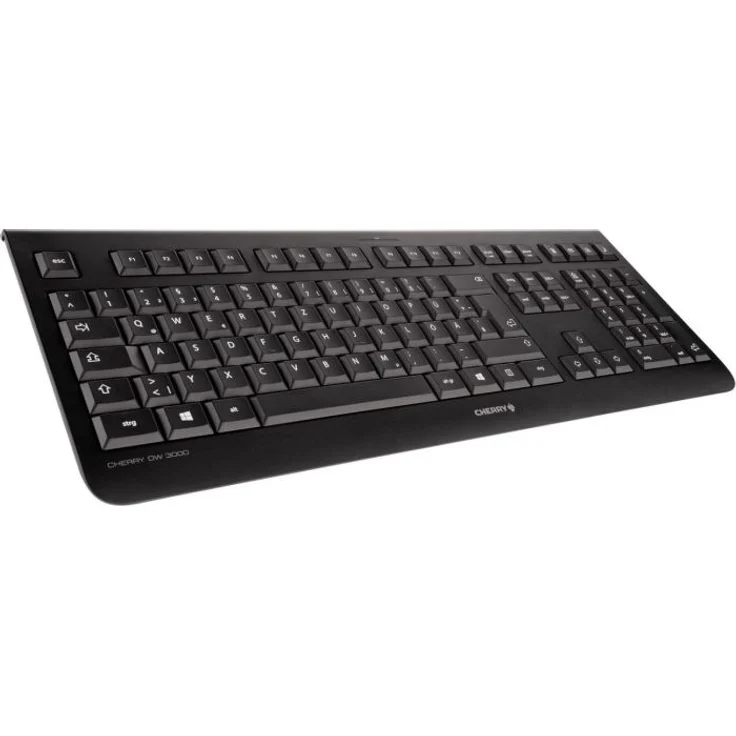 CHERRY DW 3000 - Tastatur-und-Maus-Set - kabellos - 2.4 GHz - Deutsch QWERTZ - CHERRY LPK - Schwarz, Anthrazit (JD-0710DE-2) – Bild 3
