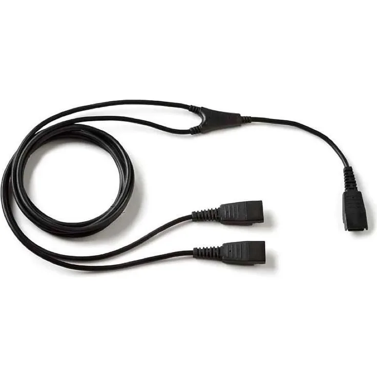 Jabra Supervisor-Kabel zum Anschluss von zwei kabelgebundenen Jabra-Headsets über Quick Disconnect-QD