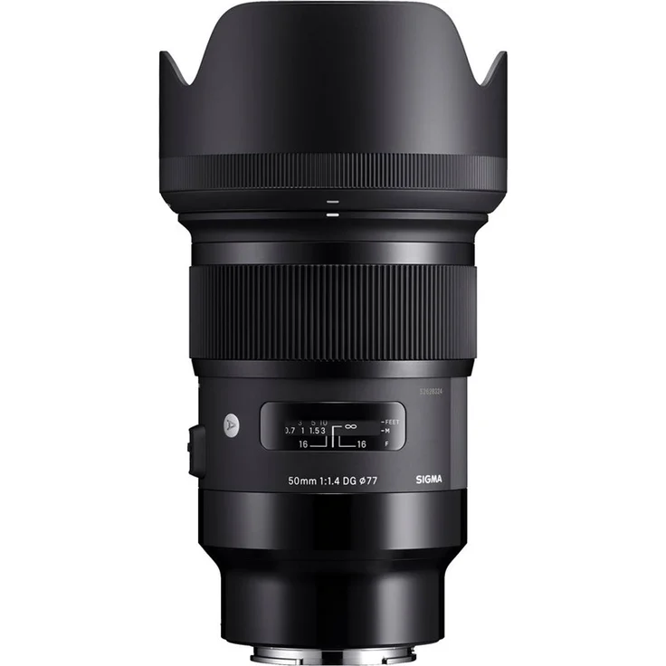 Sigma 50mm F1,4 DG HSM Art Objektiv (77 mm Filtergewinde) für Sony-E Objektivbajonett – Bild 1