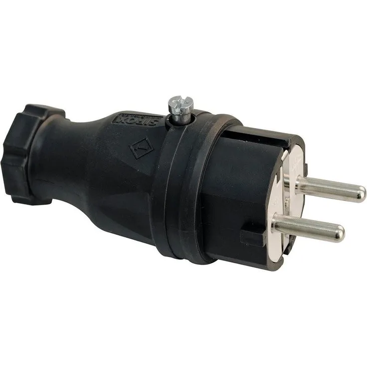 Gummistecker Schuko 230 Volt