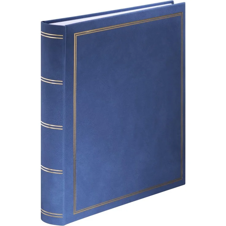 Hama Super-Jumbo-Album London, 34x35 cm, 80 weiße Seiten, Blau – Bild 1