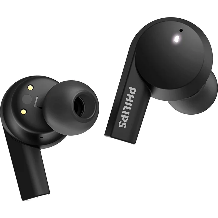 Philips Audio TAT5505BK/00 In-Ear Kopfhörer, mit Bluetooth, Mikrofon, Noise Cancelling, schwarz – Bild 2