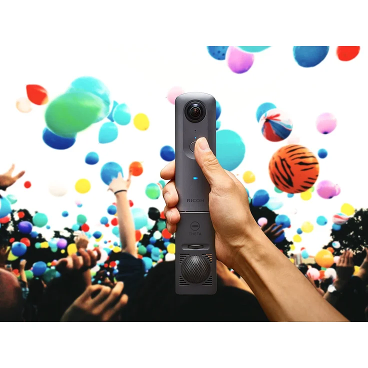 Ricoh THETA V 360 Grad Sphärenkamera metallic grau – Bild 9
