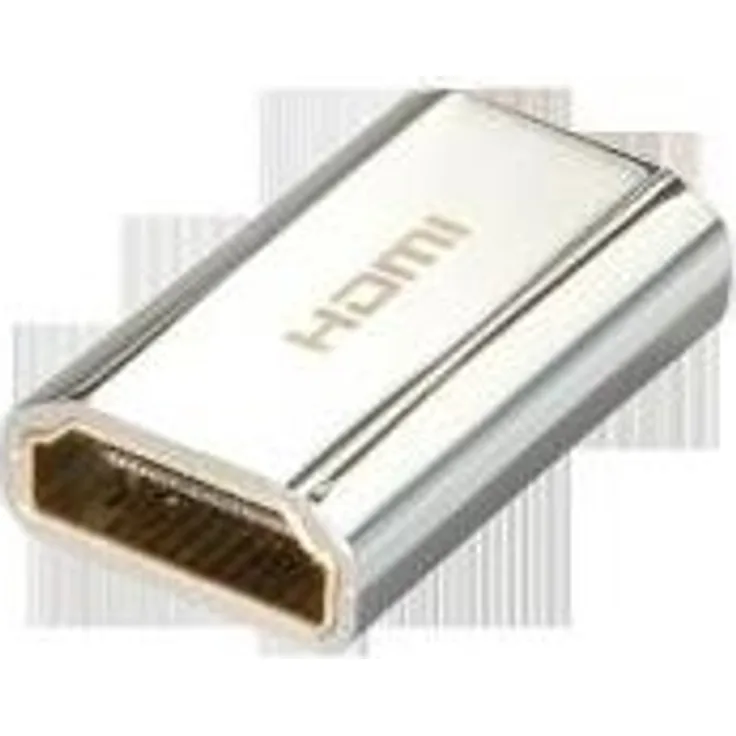 LINDY 41509 – CROMO HDMI Adaptern und Kopplern – HDMI-Kupplung an HDMI-Kupplung