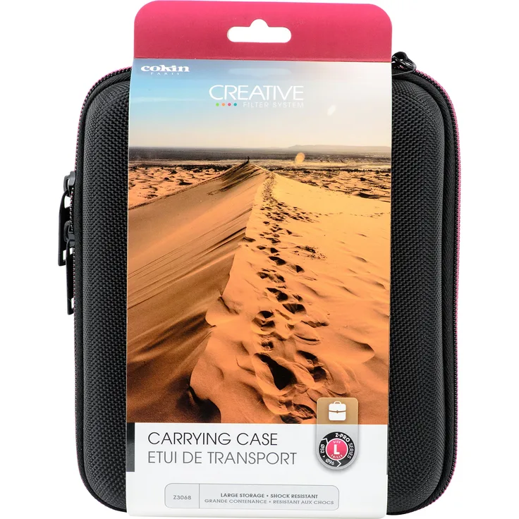 Cokin Z3068 halbstarres Transporttasche für System Cokin Creative Größe L (100 mm) schwarz