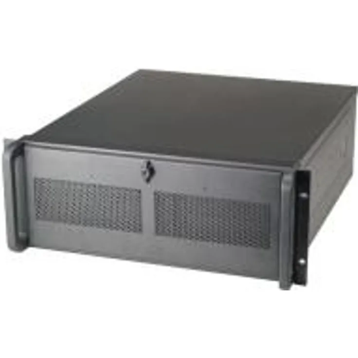 Chieftec UNC-410S-B - Rack - einbaufähig - 4U - ATX - ohne Netzteil - Schwarz - USB