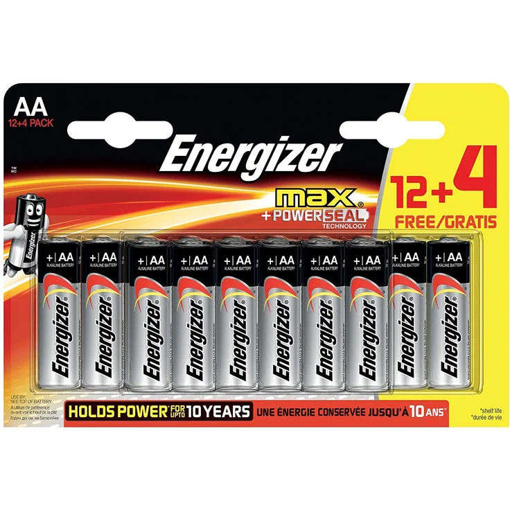Energizer Max Batterien AA, 16 Stück – Bild 1