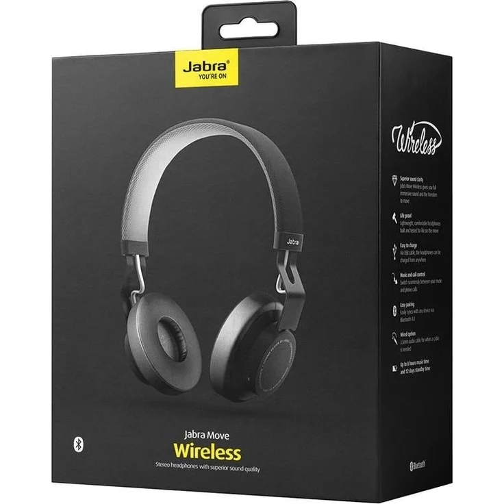 Jabra Move Style Edition On-Ear-Kopfhörer, schwarz – Bild 5