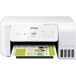 Epson EcoTank ET-2726 nachfüllbares 3-in-1 Tintenstrahl Multifunktionsgerät (Kopierer, Scanner, Drucker, DIN A4, WiFi, USB 2.0, großer Tintentank, hohe Reichweite, niedrige Seitenkosten) weiß