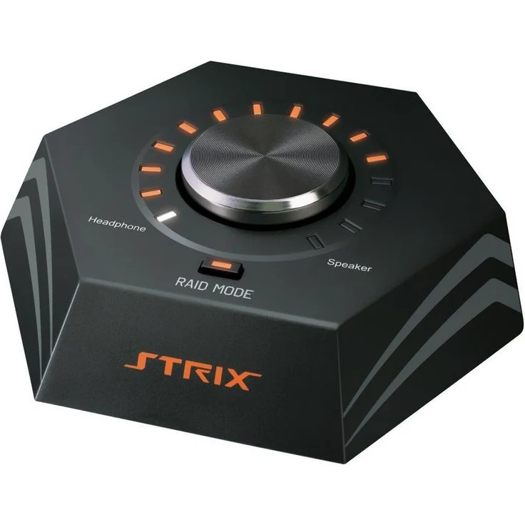 Asus Strix Raid DLX interne Gaming Soundkarte (PCI-Express, Kopfhörerverstärker, 124db SNR, Audio-Box) – Bild 4