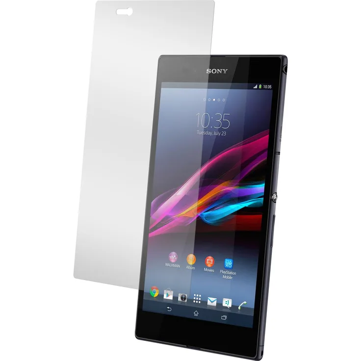 2 x Glas-Folie klar für Sony Xperia Z Ultra PhoneNatic Panzerglas für Xperia Z Ultra