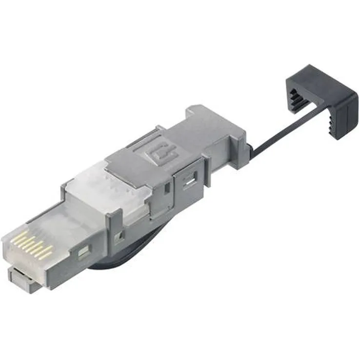 Telegärtner STX V6 RJ45-Stecker Stecker, gerade Pole: 8P8C J80026A0045 J80026A0045 1St.