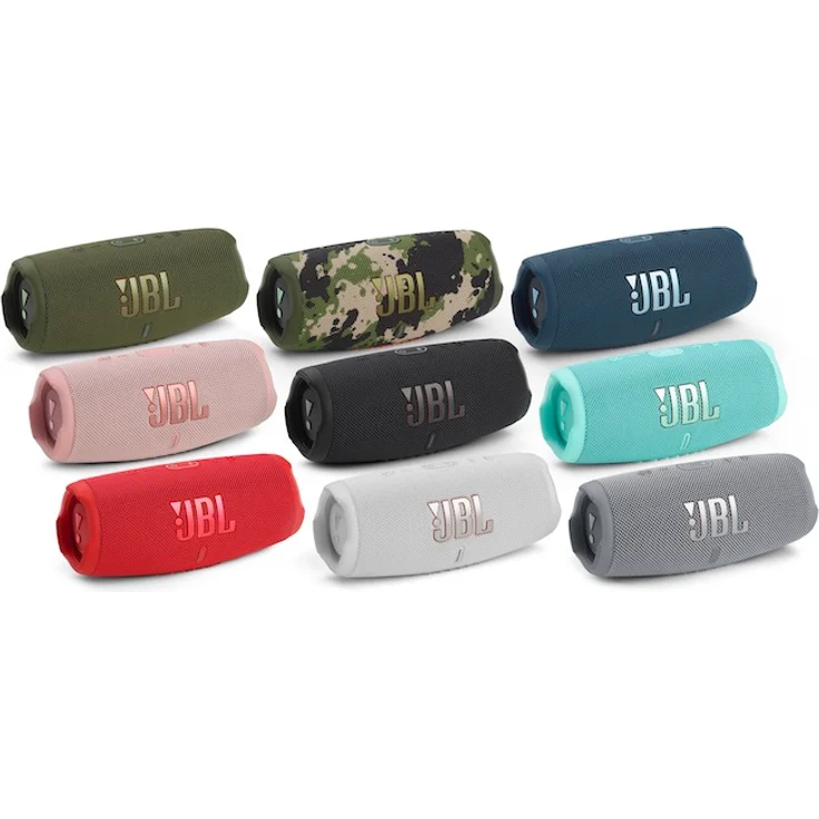 JBL Charge 5 Bluetooth-Lautsprecher, wasserdicht, schwarz – Bild 2