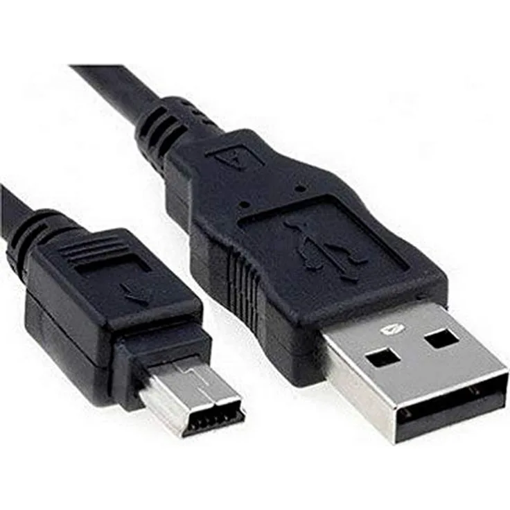 AKYGA Mini USB B 2.0 Stecker 5 Polig Kabel Sync Datenkabel Nikon Kamera 1.8 m
