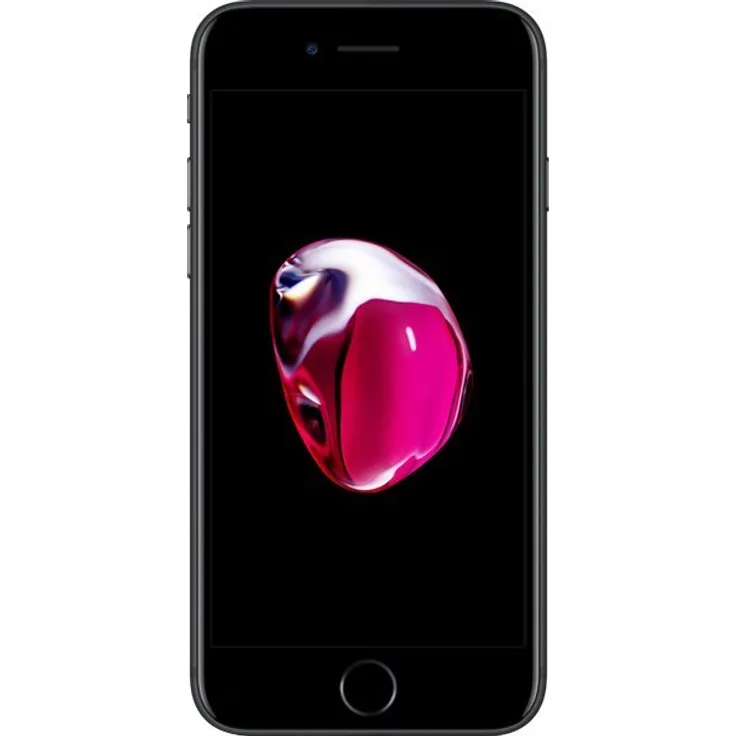 Apple iPhone 7 Smartphone 11,94cm Pixel (4,7 Zoll) Retina-Display, 32GB interner Speicher, 2GB RAM, iOS, Schwarz