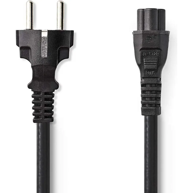 Nedis GP10130BK30 Netzkabel | Schuko-Stecker - IEC-320-C5 | 3,0 m | Schwarz
