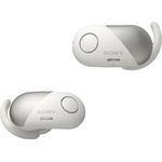 Sony WF-SP700N In-Ear Kopfhörer, mit Bluetooth, Noise Cancelling, geeignet für Sport, spritzwassergeschützt, weiß