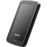 ADATA HV300 - Festplatte - 2 TB - extern (tragbar) - USB 3.1 - 256-Bit-AES - Schwarz (AHV300-2TU31-CBK)