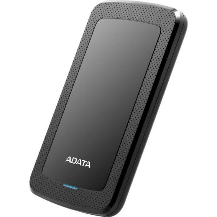 ADATA HV300 - Festplatte - 2 TB - extern (tragbar) - USB 3.1 - 256-Bit-AES - Schwarz (AHV300-2TU31-CBK) – Bild 1