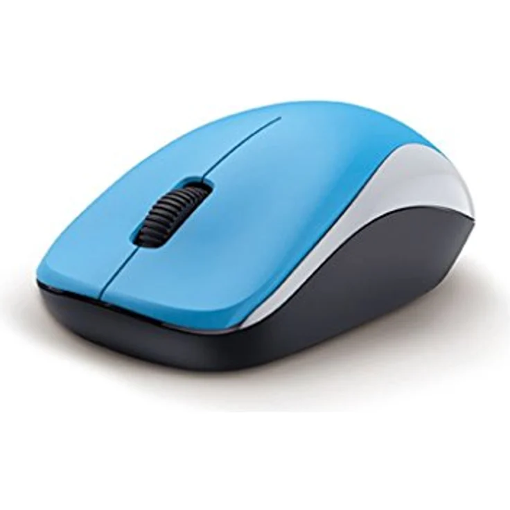 Genius NX-7000 Maus, 1200 dpi, 2,4 GHz, BlueEye Sensor, USB, blau – Bild 2