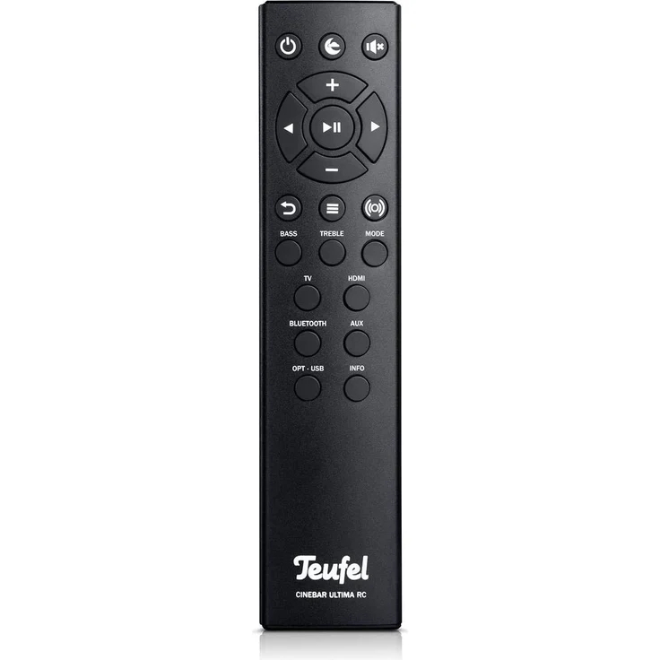 Teufel Cinebar Ultima 2.0 Soundbar ohne Subwoofer, kabellos/kabelgebunden, geeignet für TV, schwarz (2020) – Bild 3